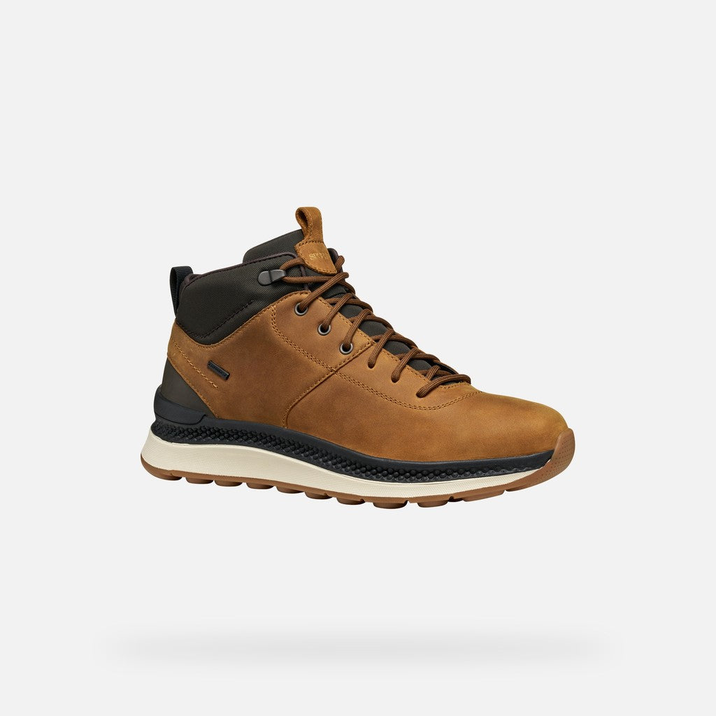 Geox Spherica Actif X2 ABX Uomo Impermeabile Camoscio Senape