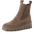Tamaris Stivaletto Chelsea Donna Camoscio Grigio Tortora Platform