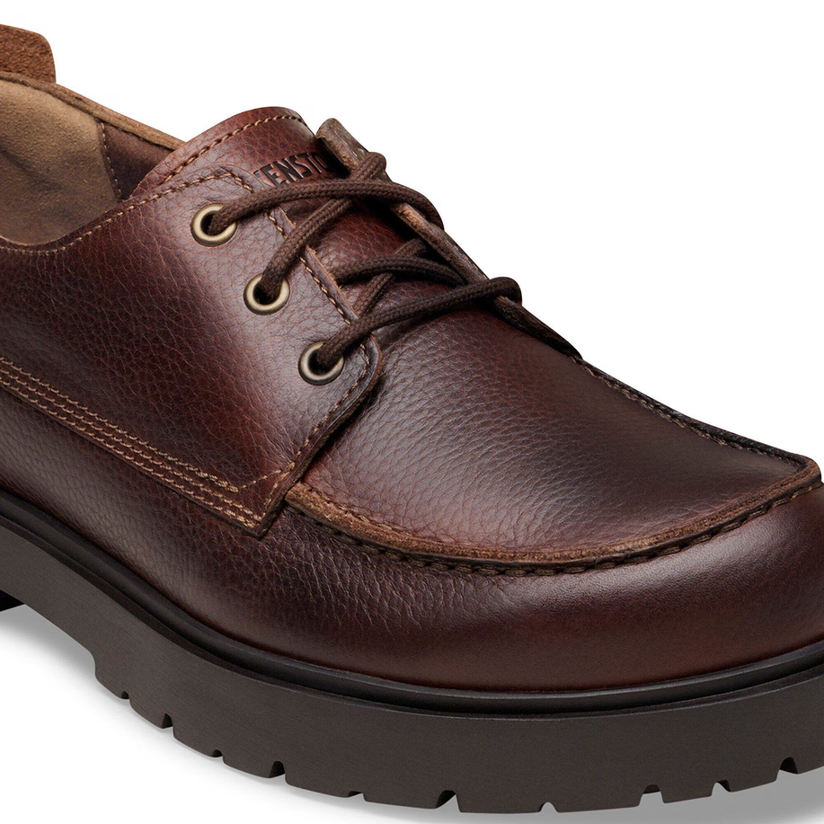 Birkenstock Highwood Moc Lace Low Uomo Pelle Marrone