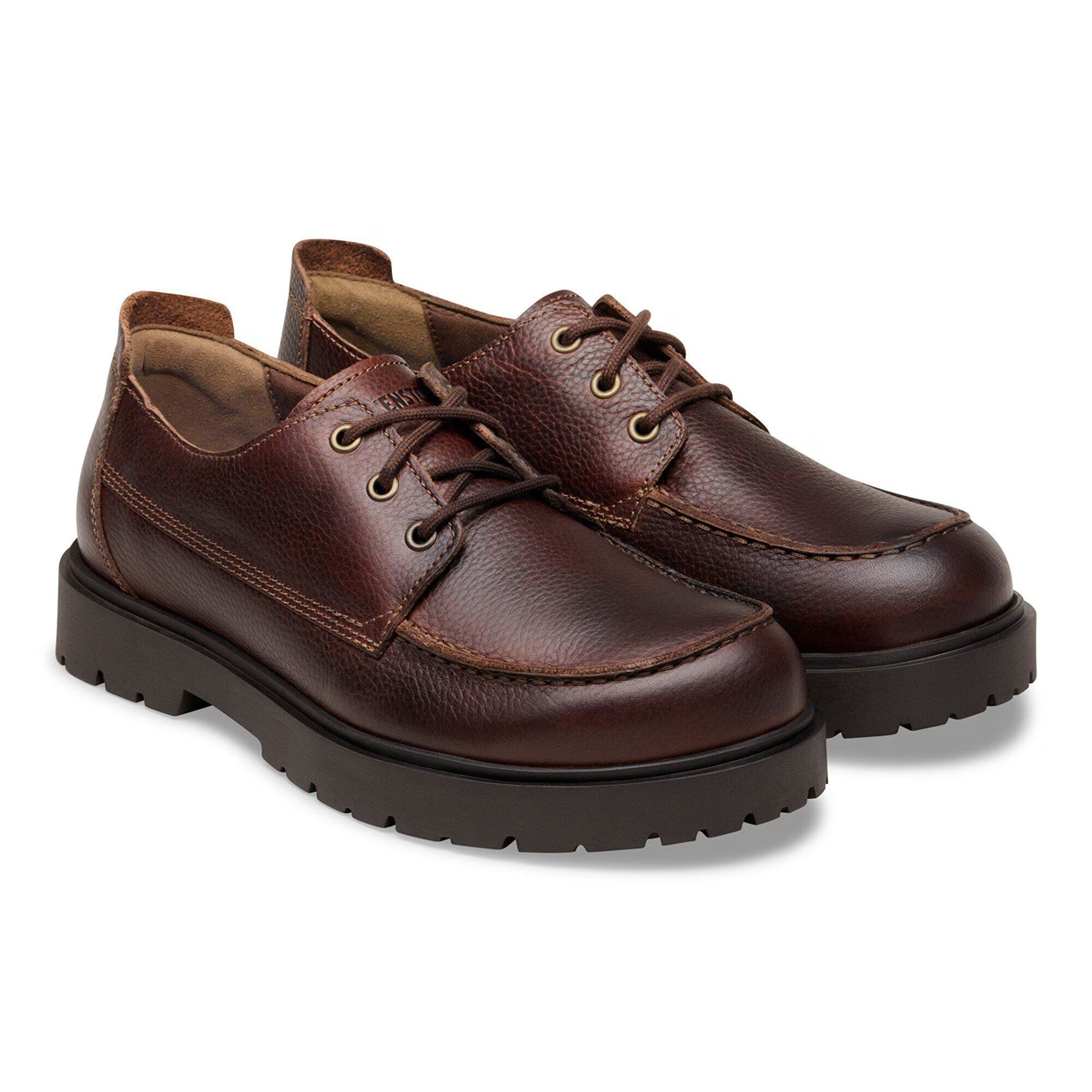 Birkenstock Highwood Moc Lace Low Uomo Pelle Marrone
