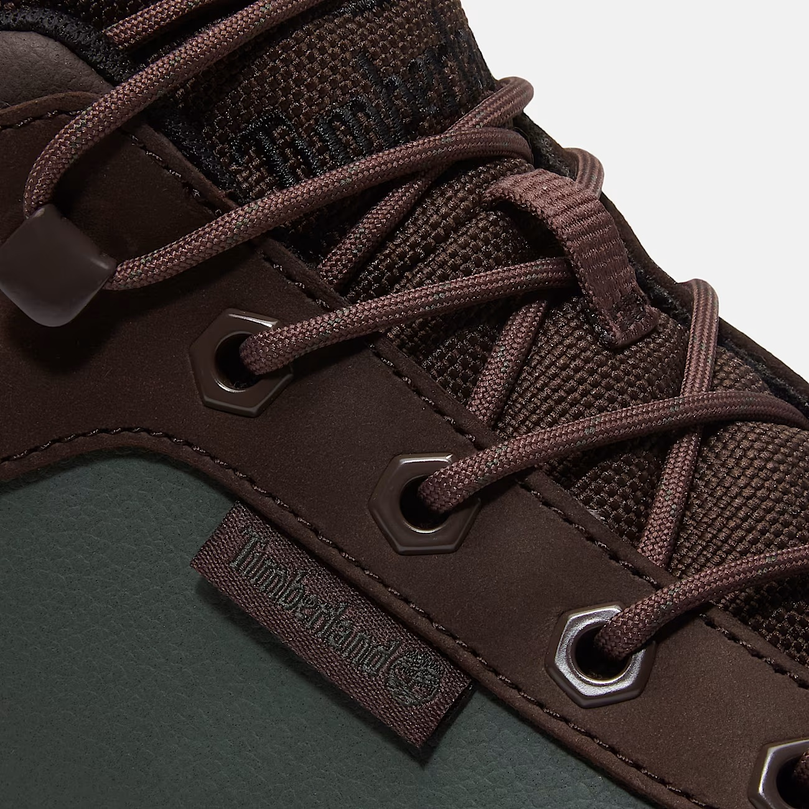 Timberland Field Trekker Uomo Marrone Scuro e Verde Scuro