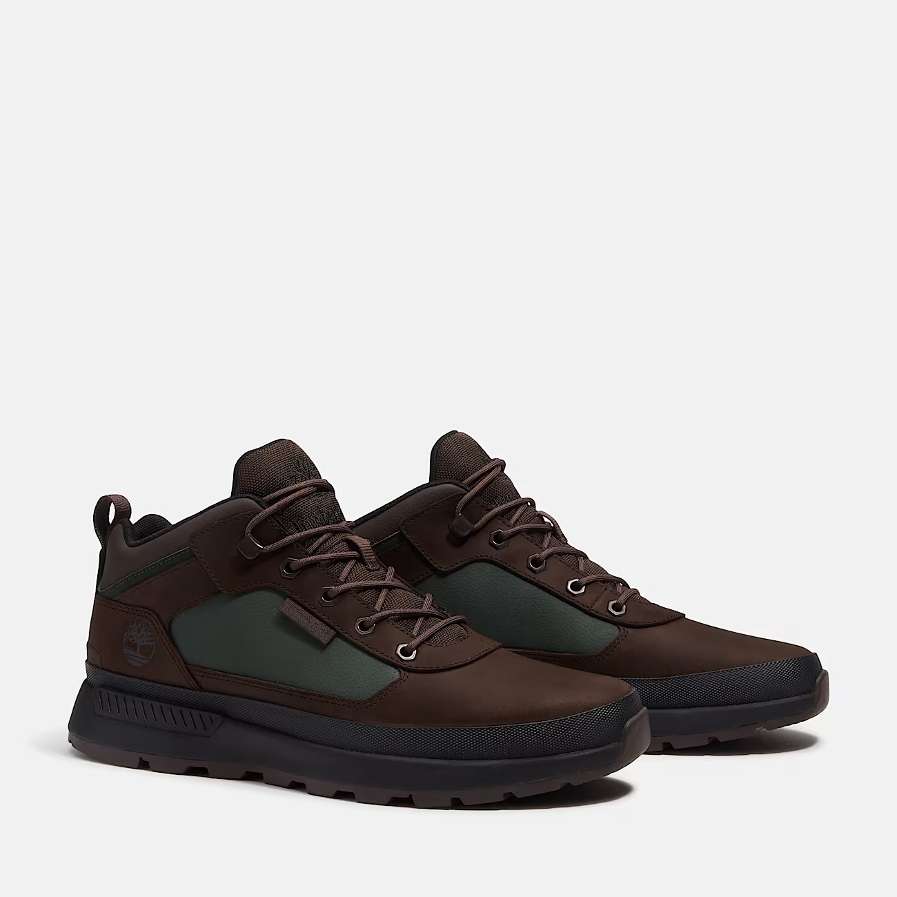 Timberland Field Trekker Uomo Marrone Scuro e Verde Scuro