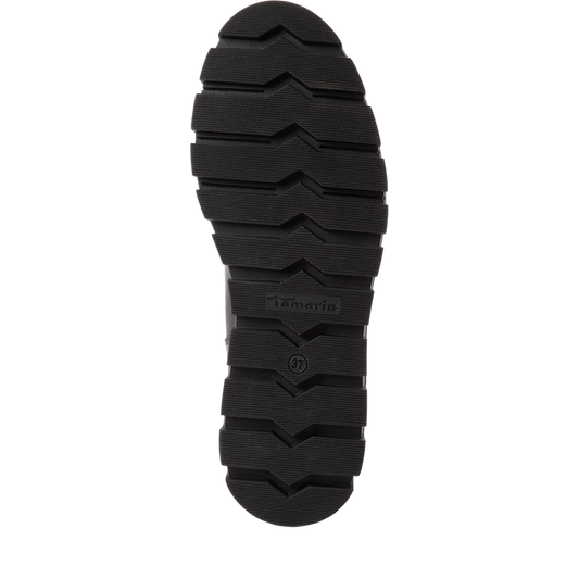 Tamaris Stivaletto Chelsea Donna Camoscio Pelle Nera Platform