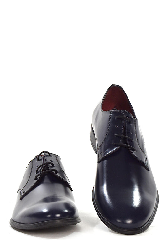 DERBY LISCIA BLU MADE IN ITALY