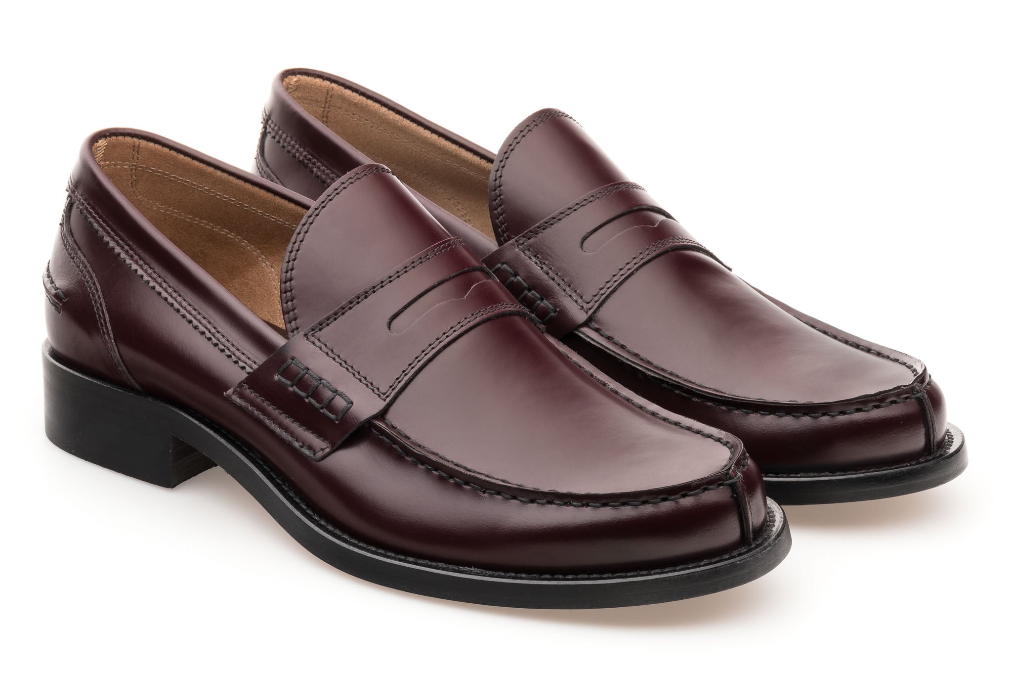 MOCASSINO FONDO CUOIO MARRONE MADE IN ITALY