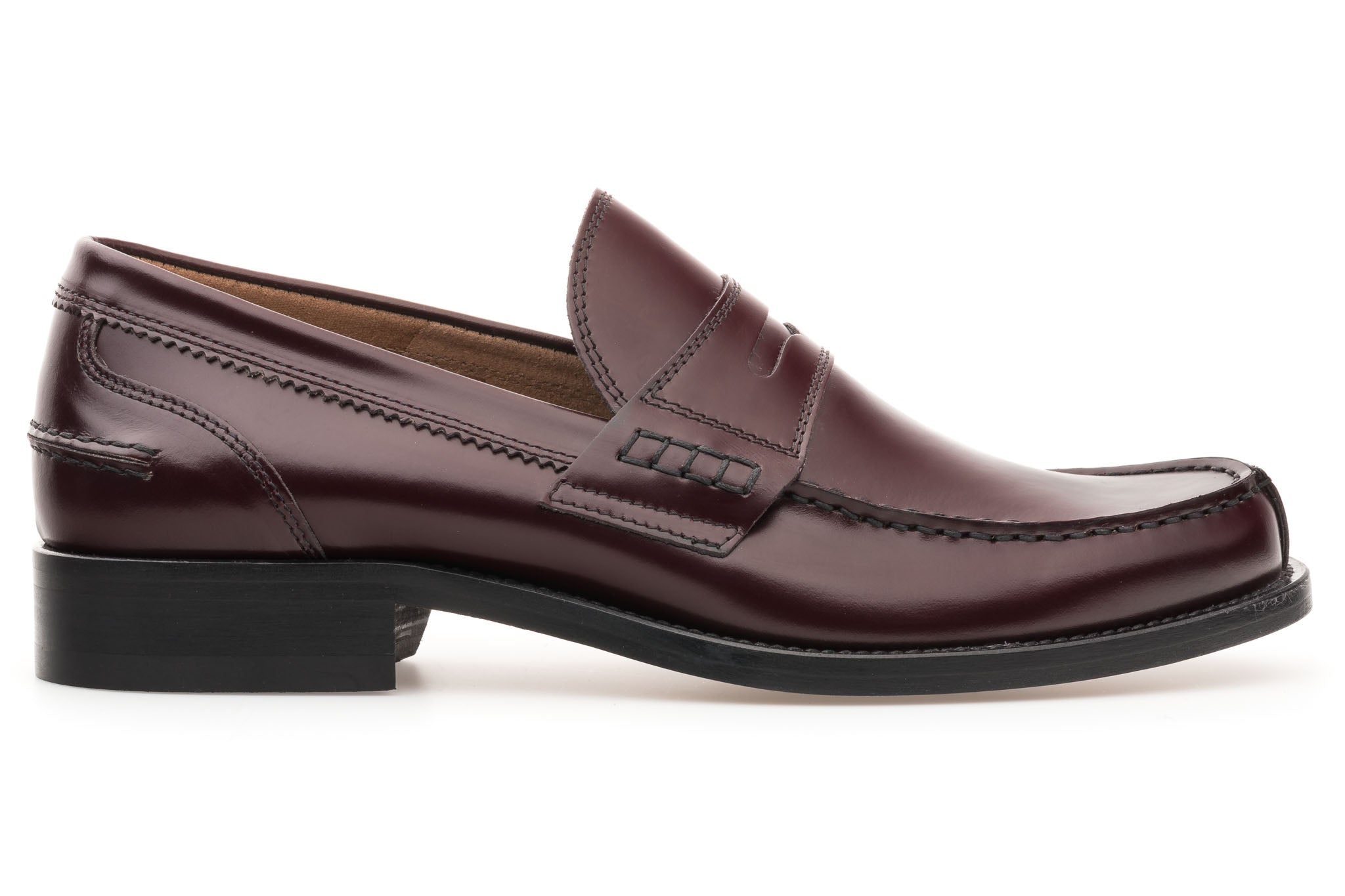 MOCASSINO FONDO CUOIO MARRONE MADE IN ITALY