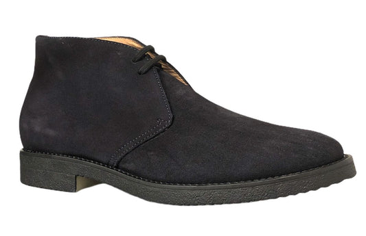 Polacchina Camoscio blu e suola in para