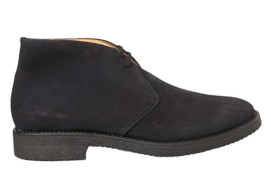 Polacchina Camoscio blu e suola in para