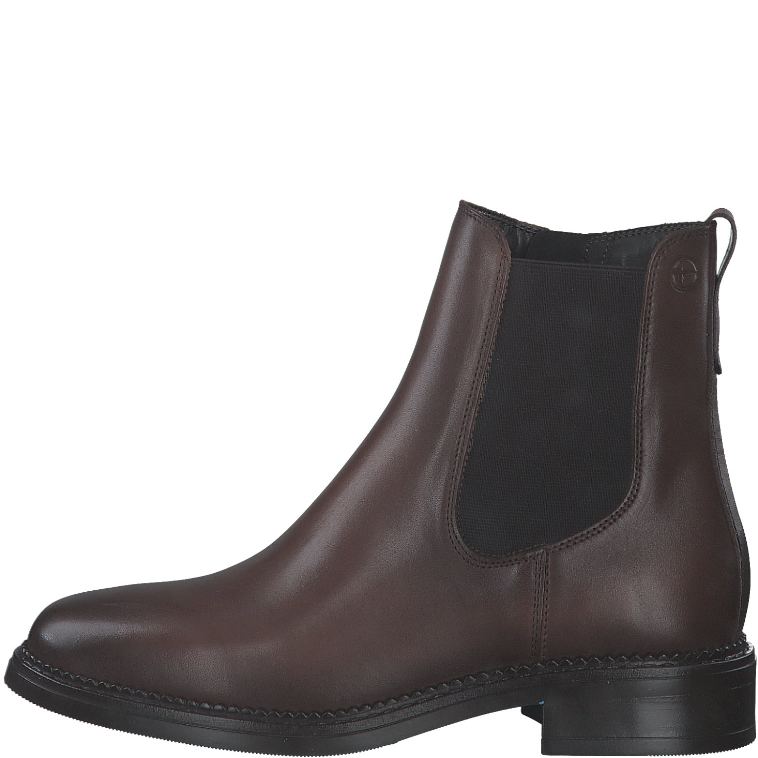 Tronchetto pelle cognac