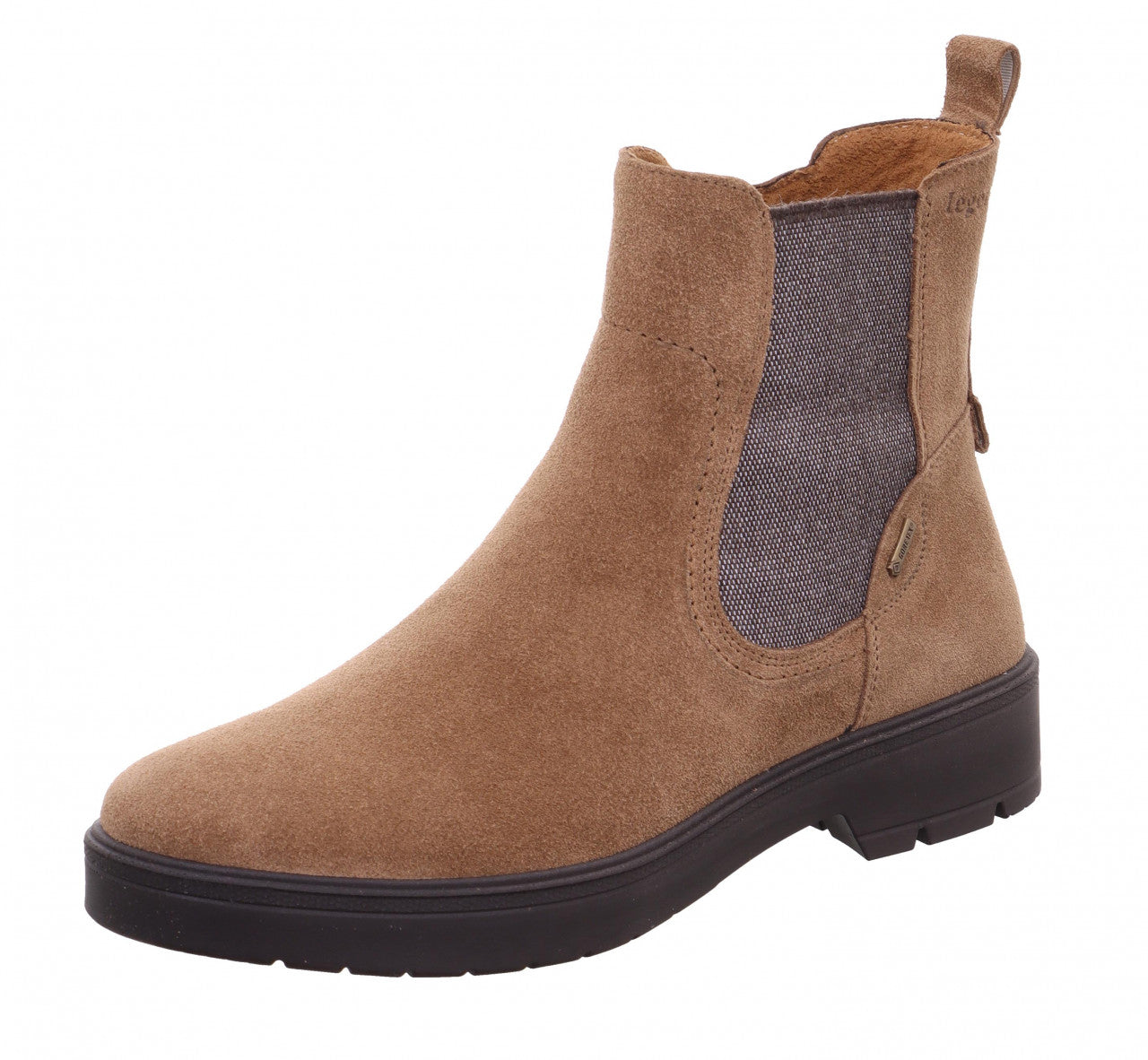 Stivaletto GORETEX camoscio beige