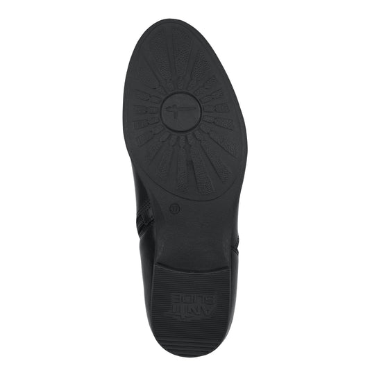 Tronchetto pelle nero