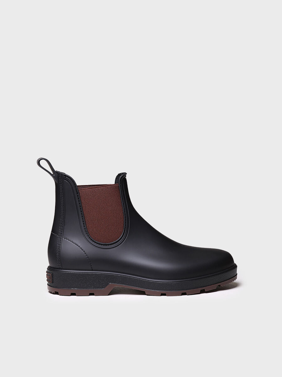 CALOSCIA GOMMA  NERO/MARRONE