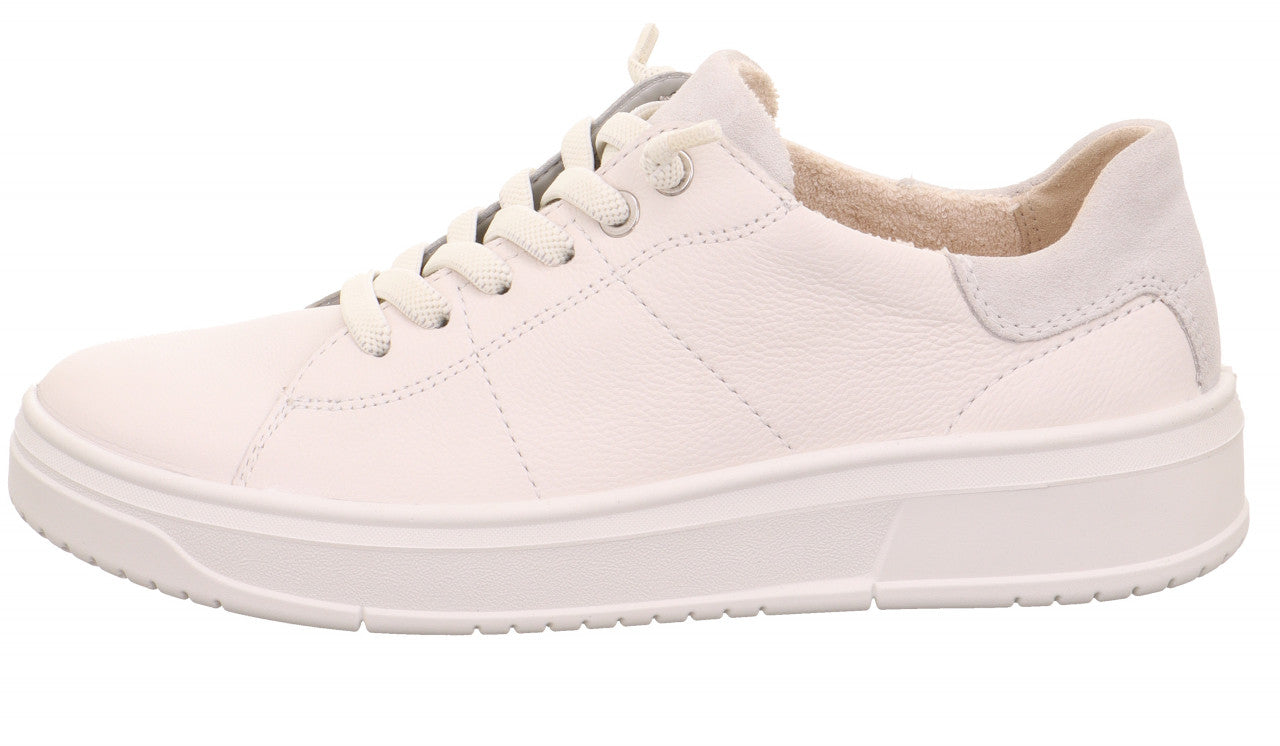 Sneaker pelle bianca