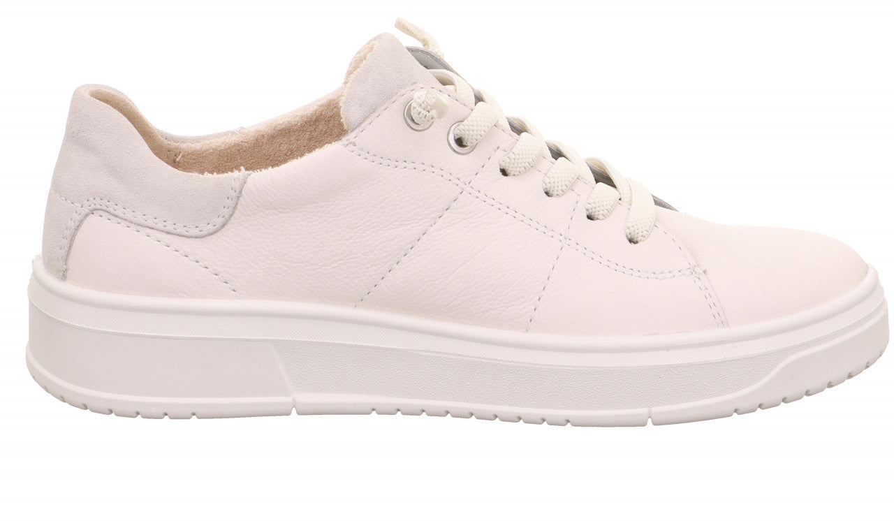 Sneaker pelle bianca