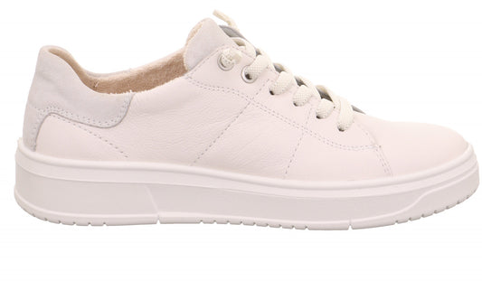 Sneaker pelle bianca