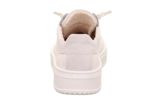 Sneaker pelle bianca