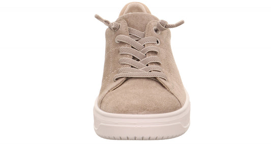 Sneaker camoscio beige