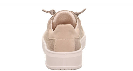 Sneaker camoscio beige