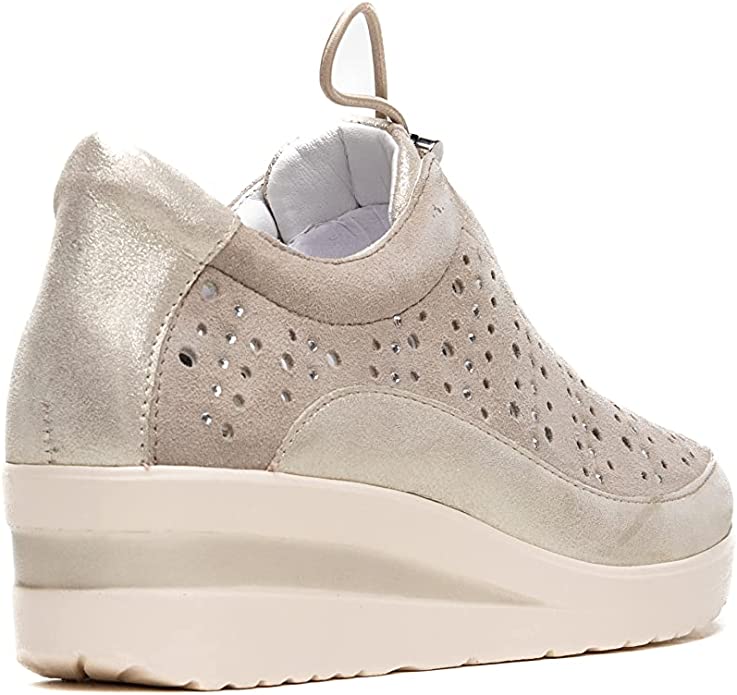 SCARPA LACCIO ELASTICO BEIGE