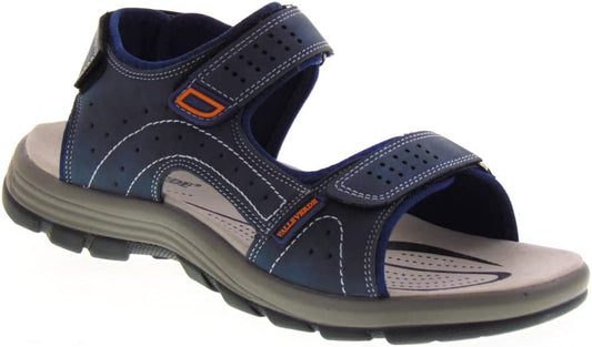 SANDALO BLU CON VELCRO