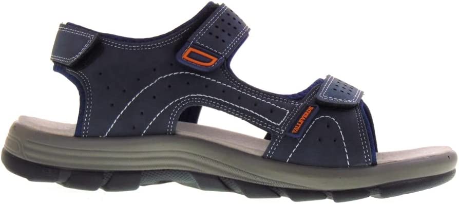 SANDALO BLU CON VELCRO