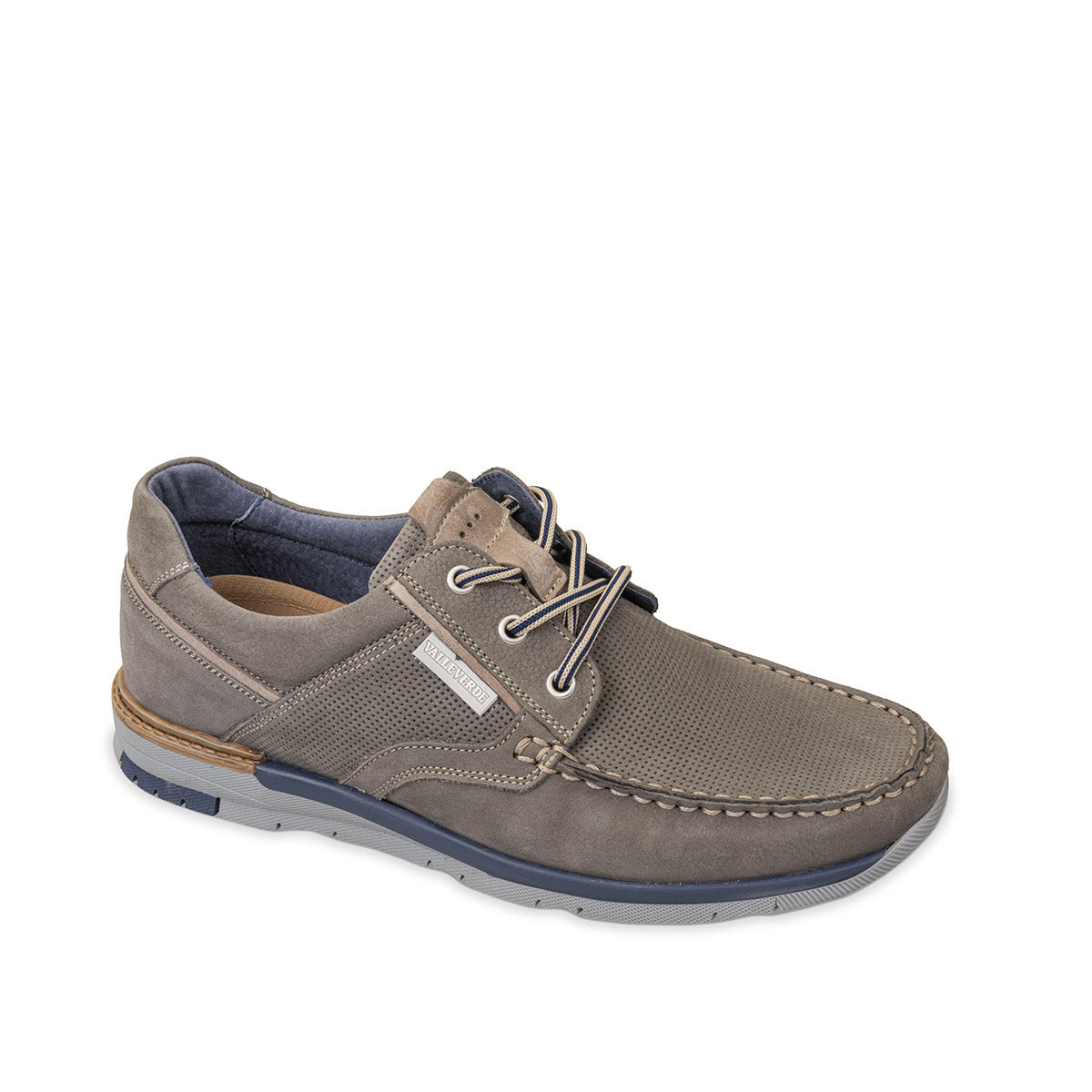 SNEAKER NUBUCK GRIGIA
