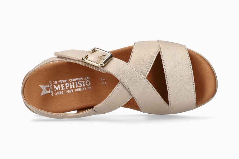 CLAUDINE SANDALO PLATINO