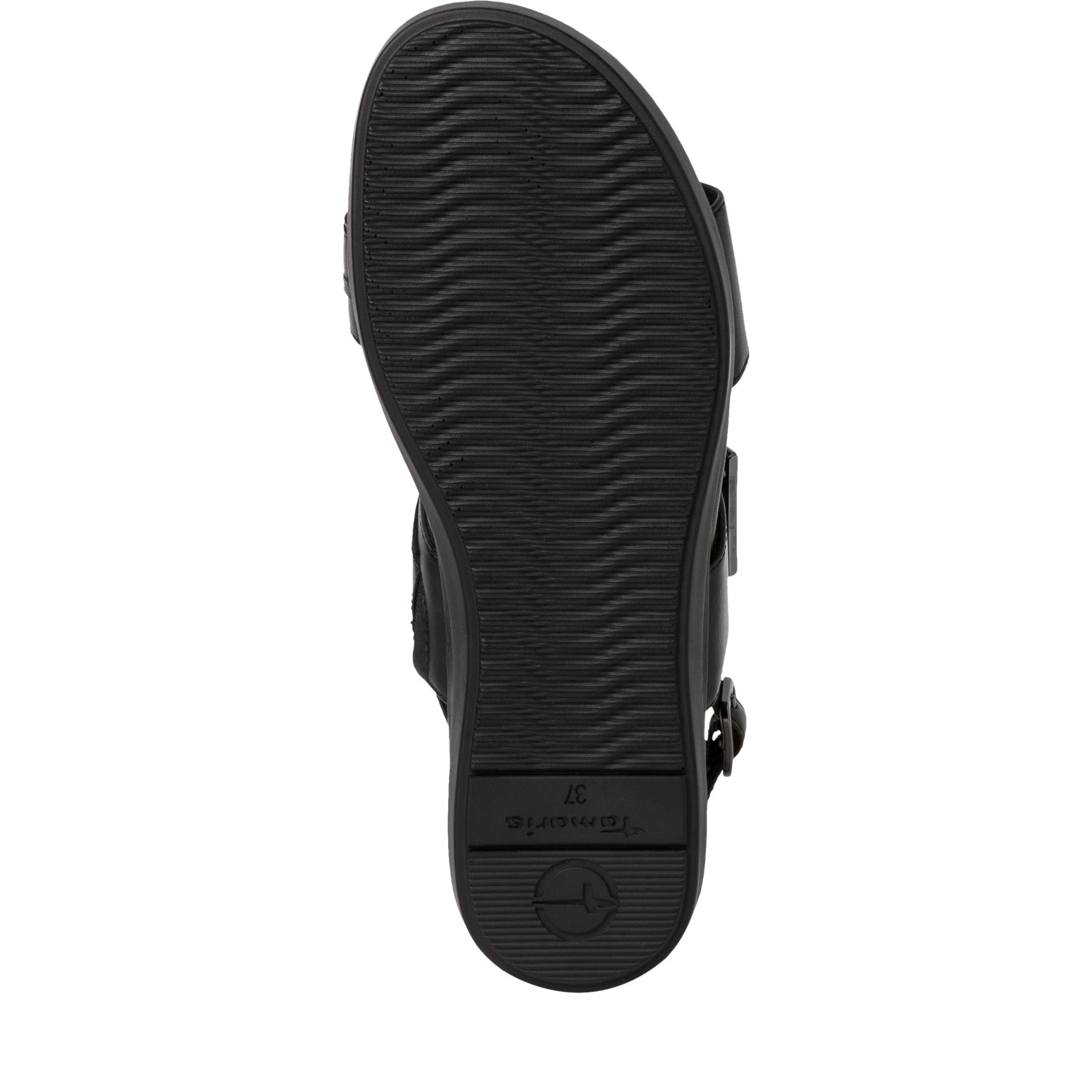 SANDALO NERO PLANTARE ESTRAIBILE