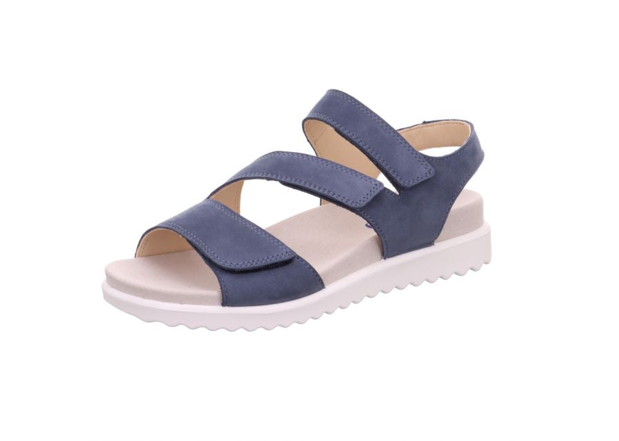 SANDALO BLU CON VELCRI