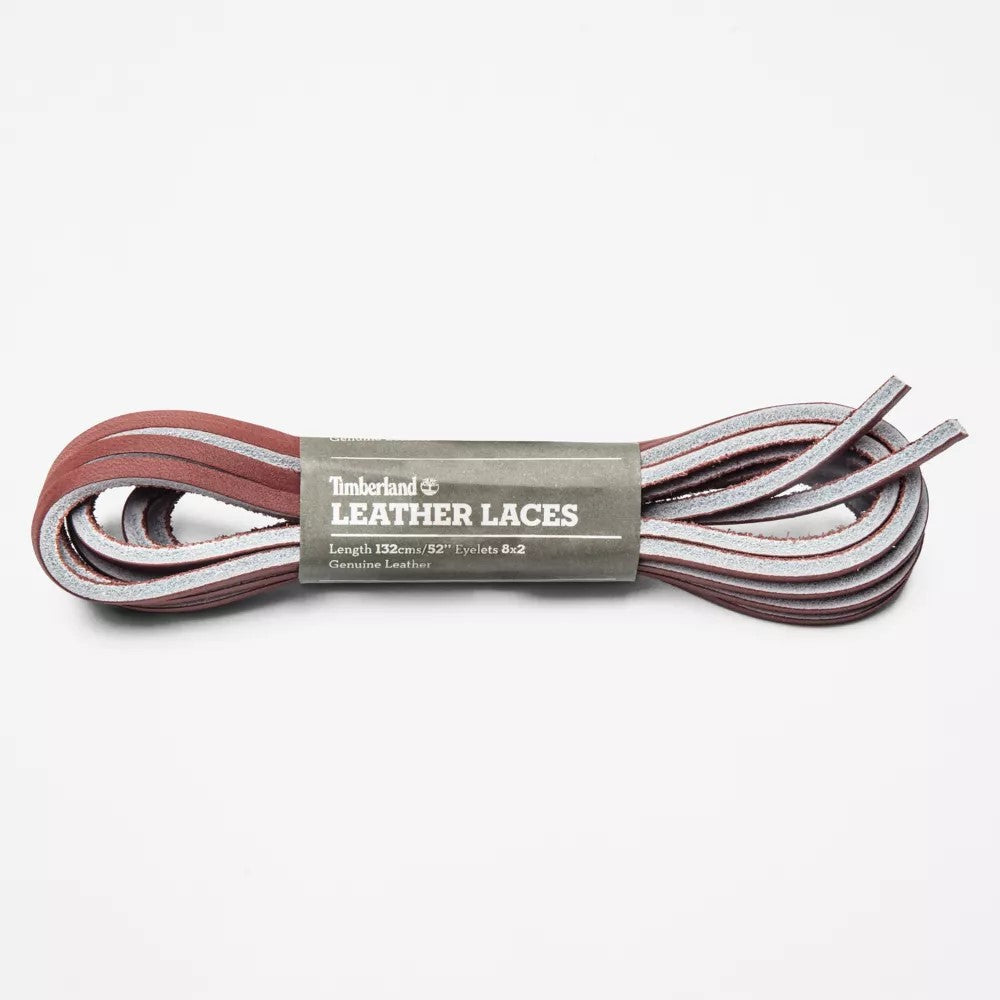 Laccio in pelle marrone 132 cm