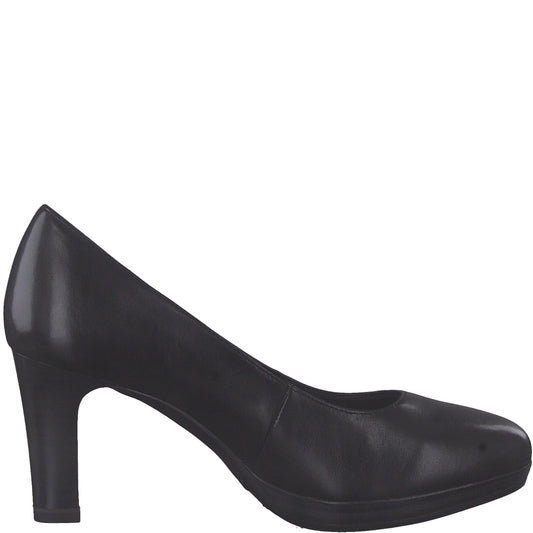 DECOLLETE IN PELLE BLU